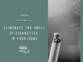 Eliminate the smell of cigarettes in your home