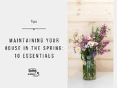 10 essentials to maintaining your home in the Spring